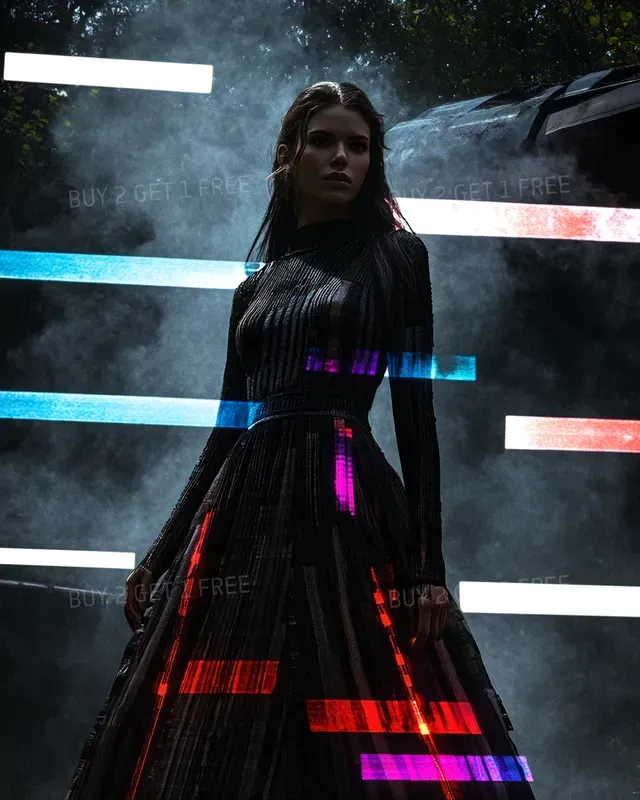 Neon Editorial Fashion Shoots