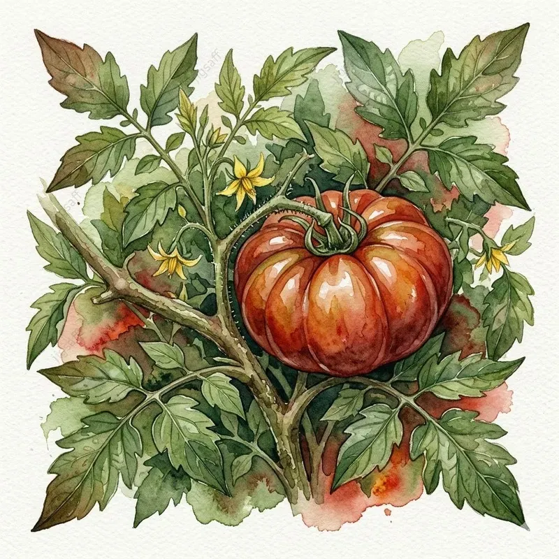 Botanical Watercolor Garden Studies