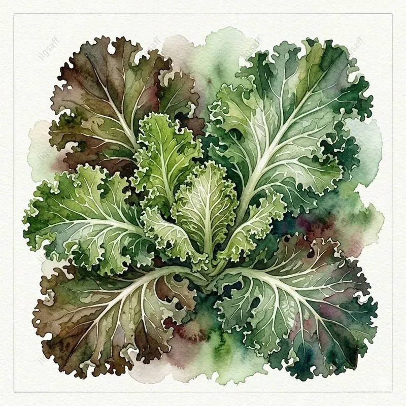 Botanical Watercolor Garden Studies