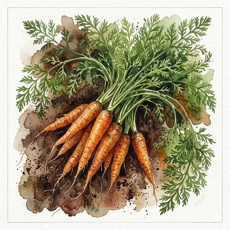 Botanical Watercolor Garden Studies