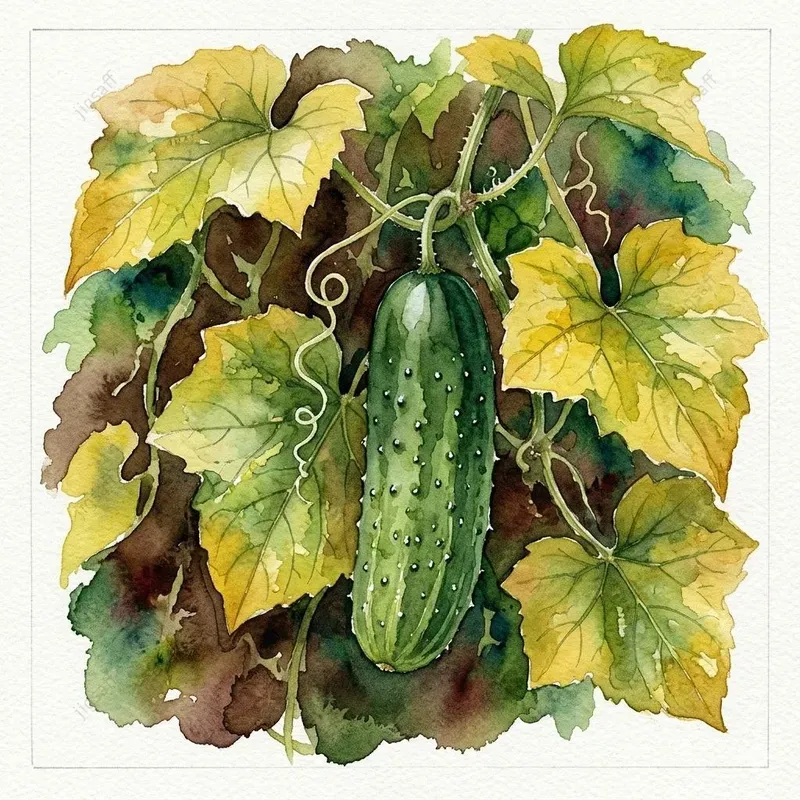Botanical Watercolor Garden Studies