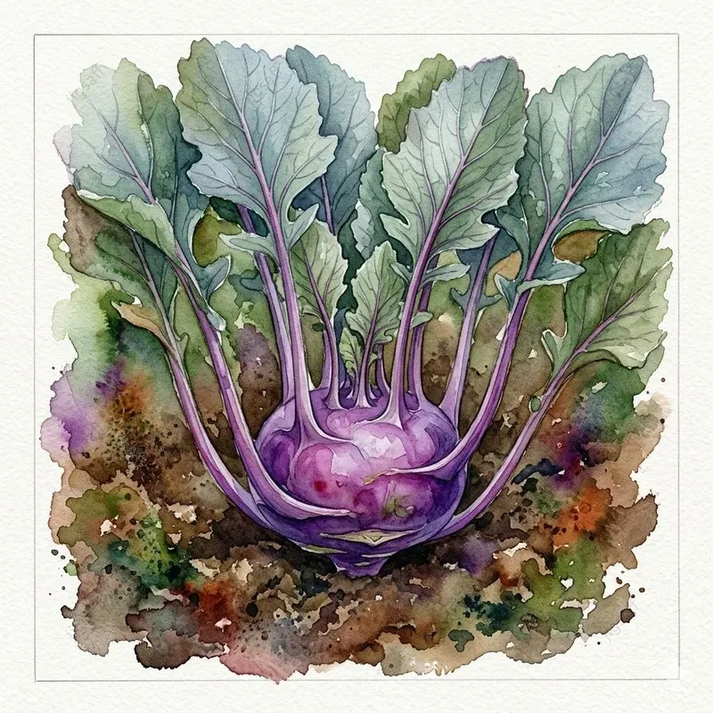 Botanical Watercolor Garden Studies