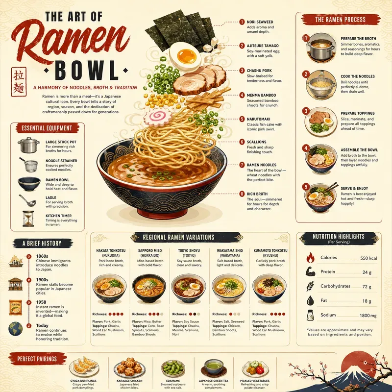 Modern Food Infographic Poster Packs