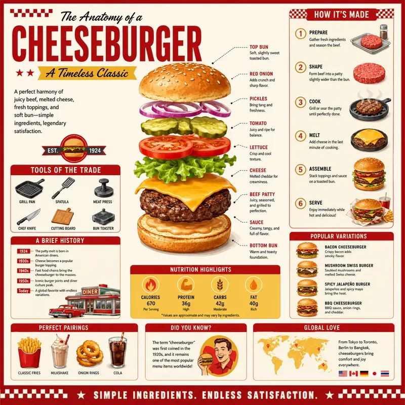 Modern Food Infographic Poster Packs