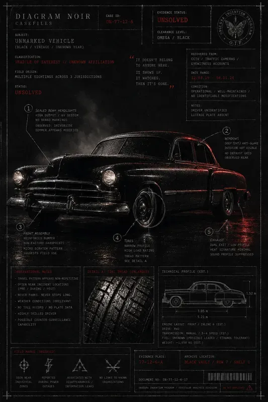 Diagram Noir Casefiles Forensic Posters