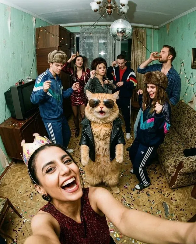 Crazy Animal Party Selfies