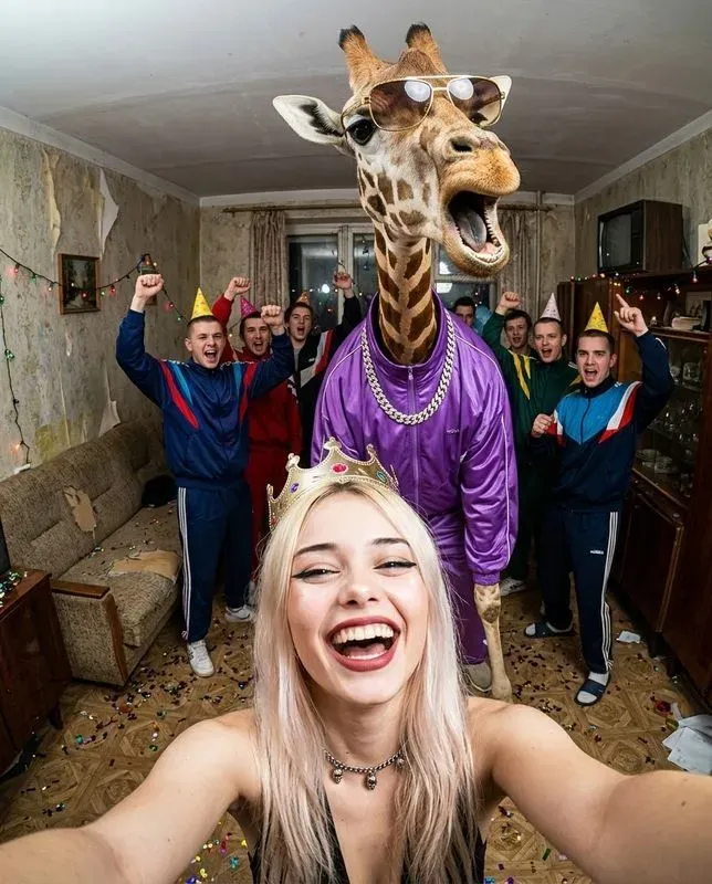 Crazy Animal Party Selfies