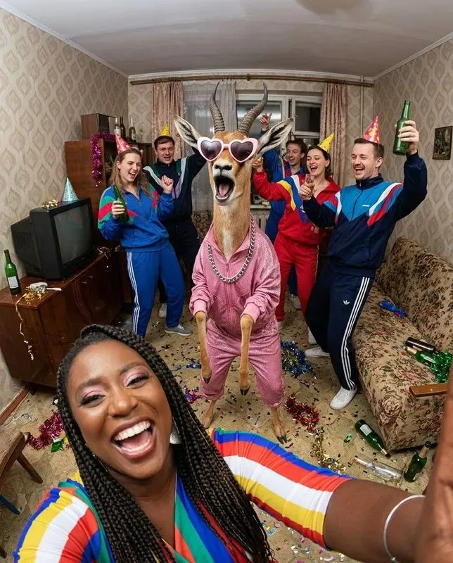 Crazy Animal Party Selfies