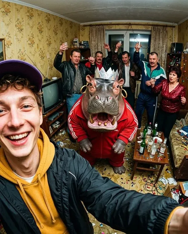Crazy Animal Party Selfies