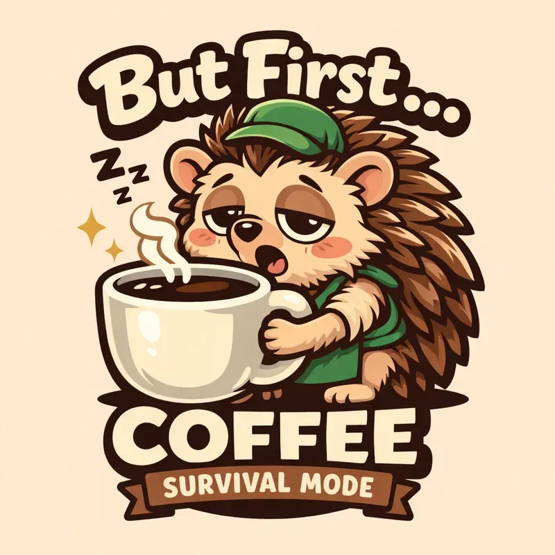 Cute Animal Mascot Pun Art