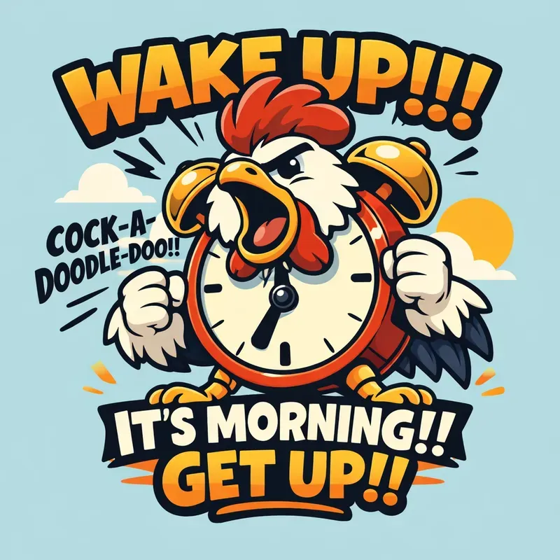 Cute Animal Mascot Pun Art