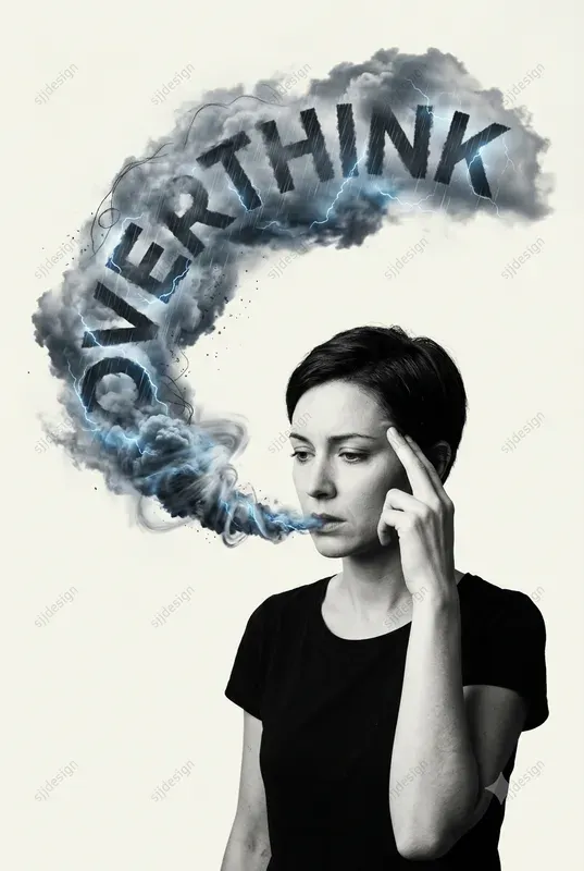 Emotional Weather Type Portrait Art