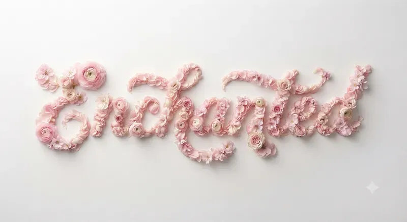 Feminine Aesthetic Typography Posters