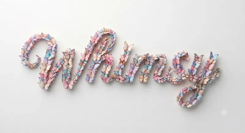 Feminine Aesthetic Typography Posters