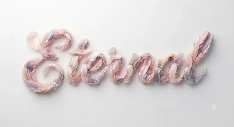 Feminine Aesthetic Typography Posters