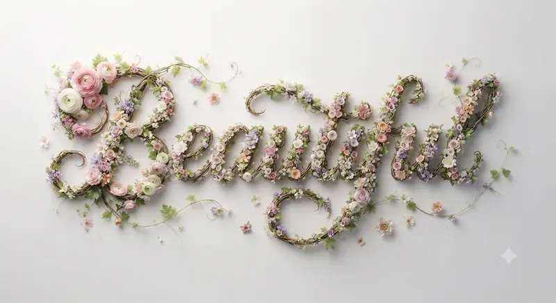 Feminine Aesthetic Typography Posters