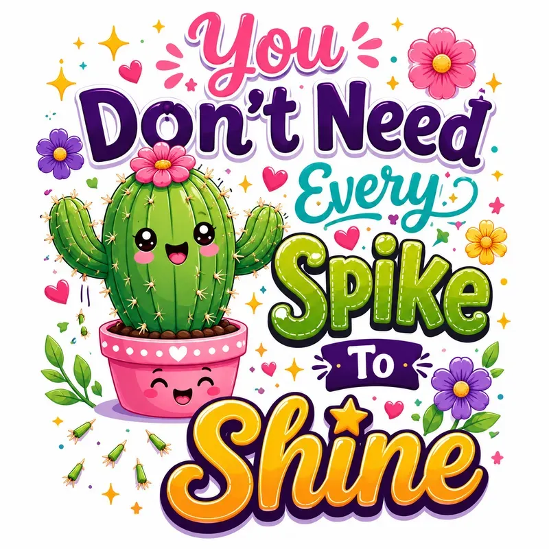 Cute Motivational Character Quotes Packs