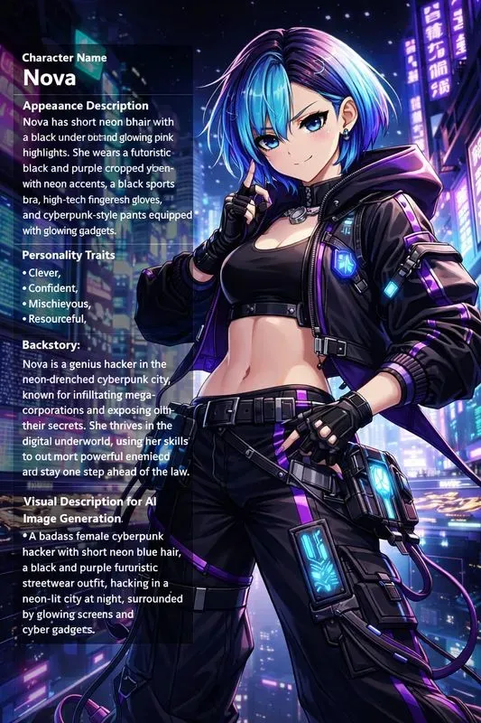 Epic Anime Character Generator