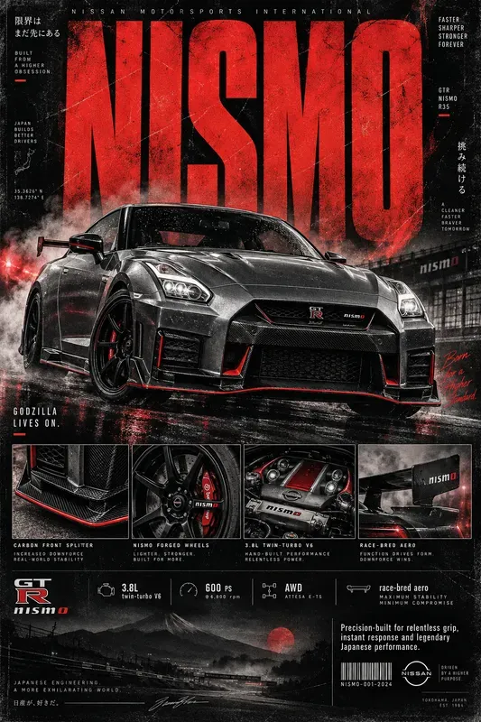 Performance Car Poster Generator