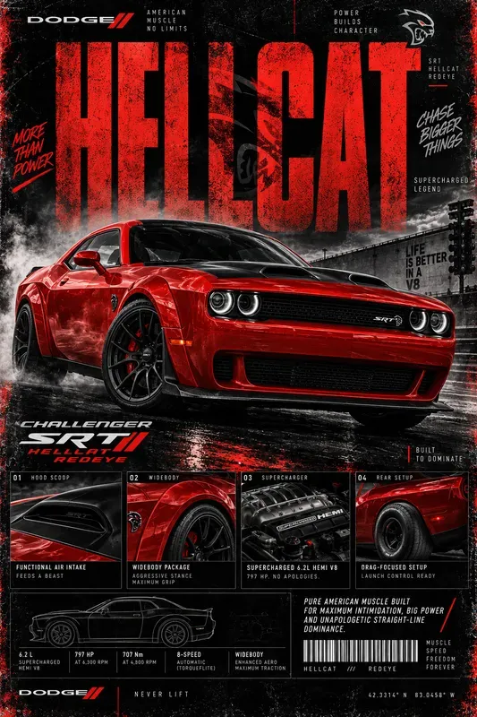 Performance Car Poster Generator