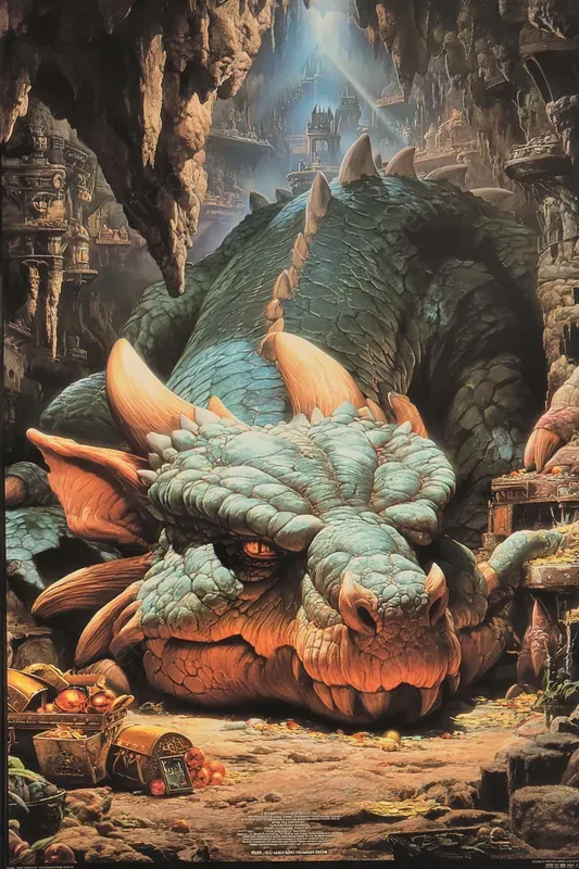 Cinematic Fantasy Book Cover Style