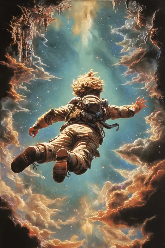 Cinematic Fantasy Book Cover Style