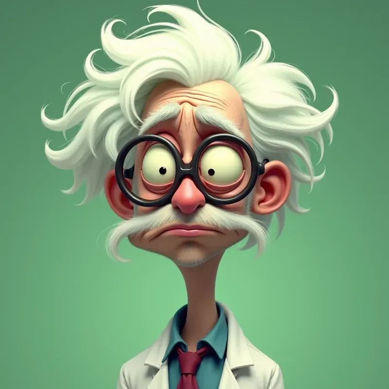 Semi Realistic Melancholic Character