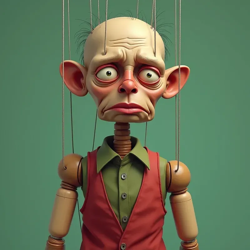 Semi Realistic Melancholic Character