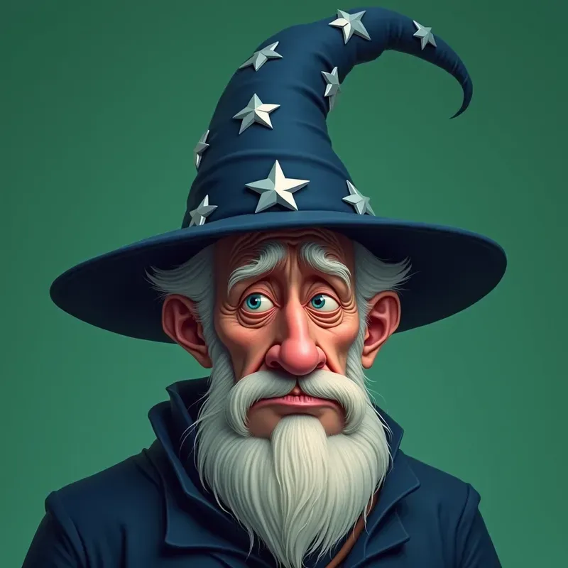 Semi Realistic Melancholic Character