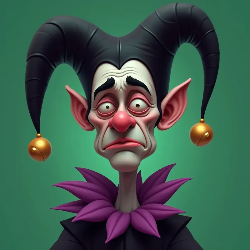 Semi Realistic Melancholic Character