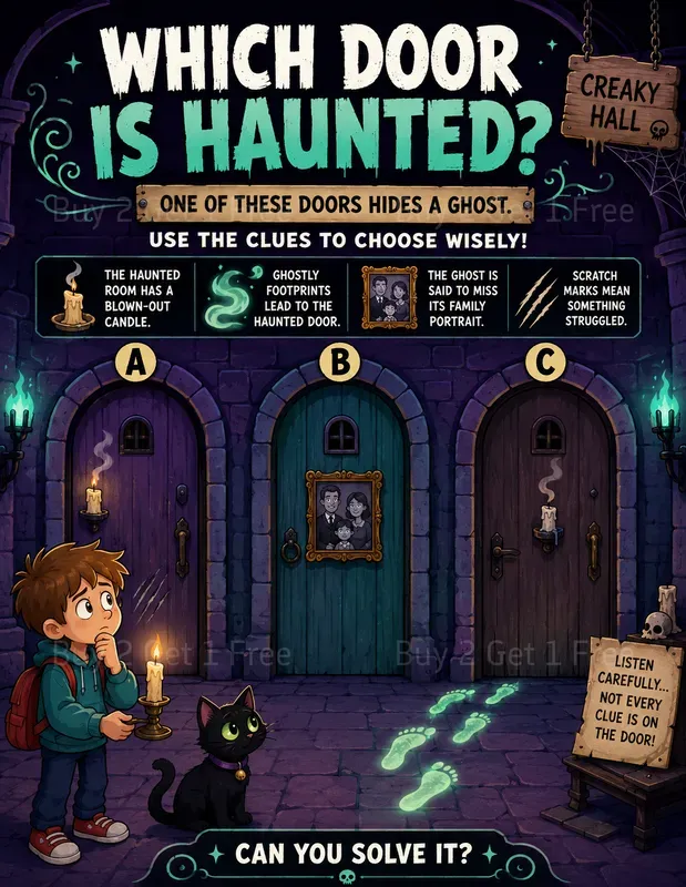 Kids Mystery Puzzle Posters