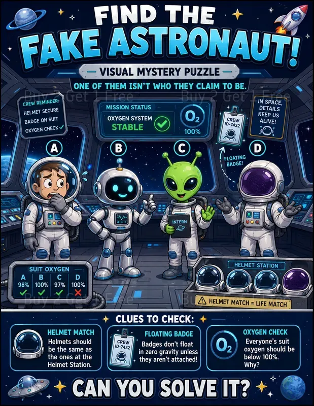 Kids Mystery Puzzle Posters