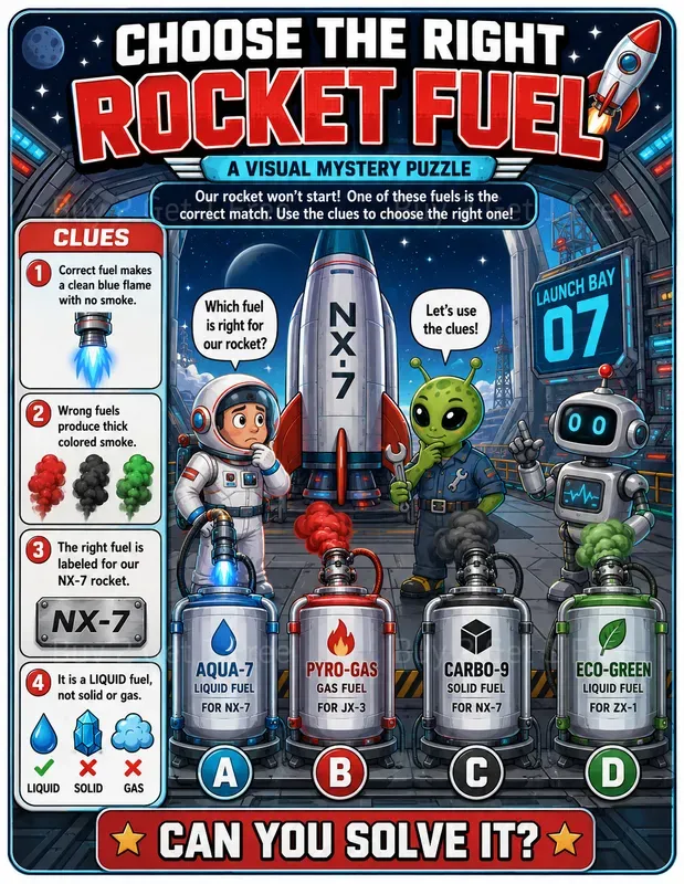 Kids Mystery Puzzle Posters