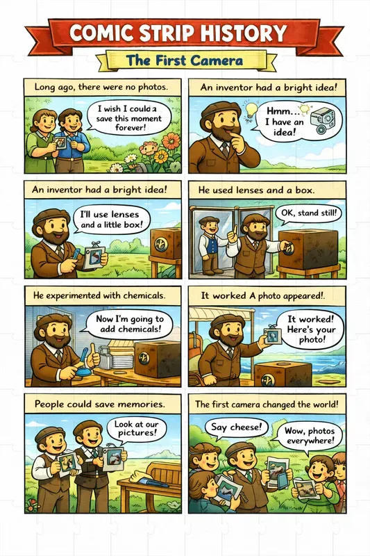 Comic Strip History For Kids