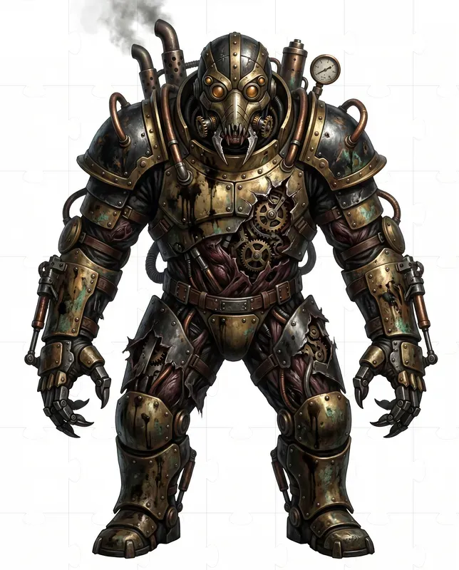 Terrifying Armored Horror Creatures