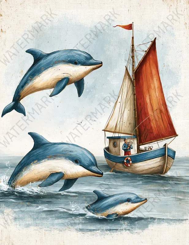 Dual Nautical Vibes In The Ocean Pages