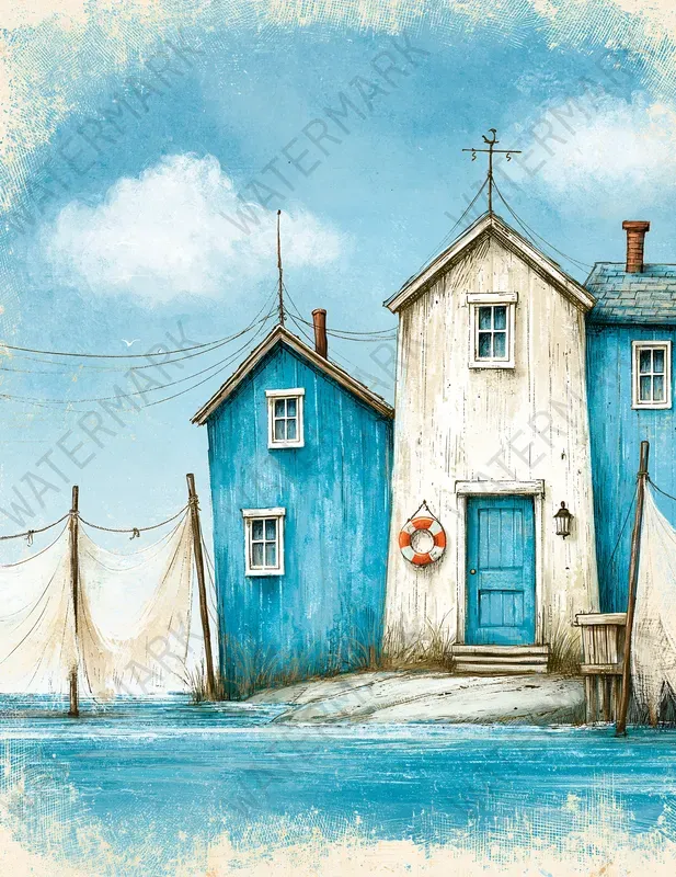 Dual Nautical Vibes In The Ocean Pages