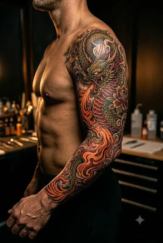 Realistic Tattoo On Skin Art Studios