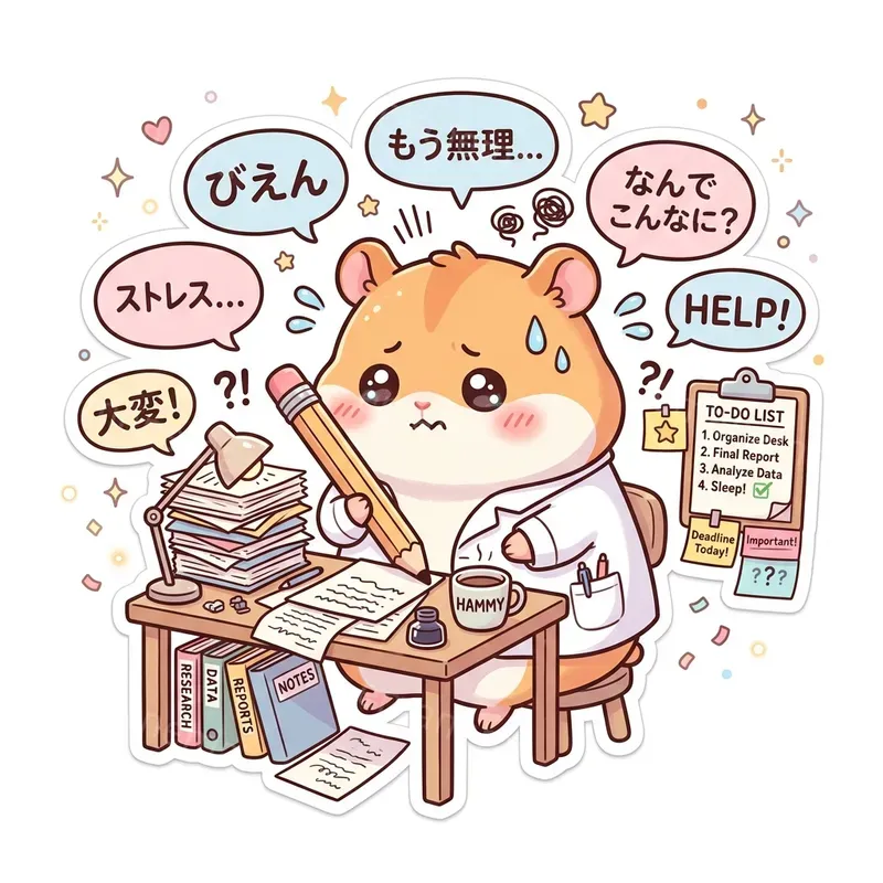 Humorous Atmosphere Kawaii Stickers