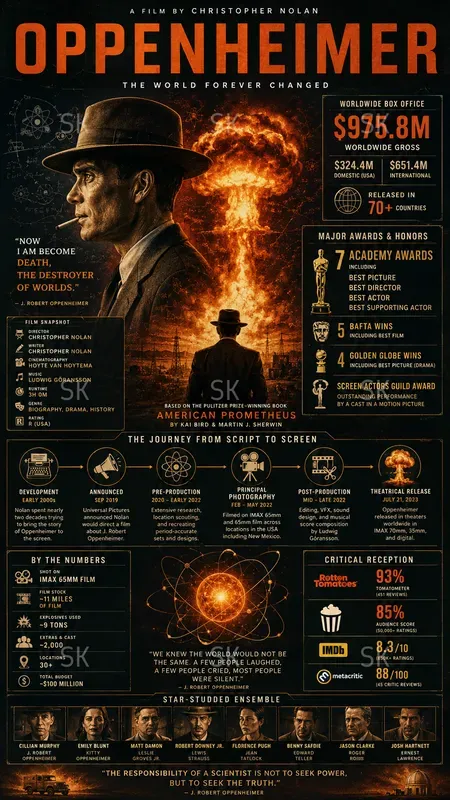 Iconic Entertainment Infographic Posters