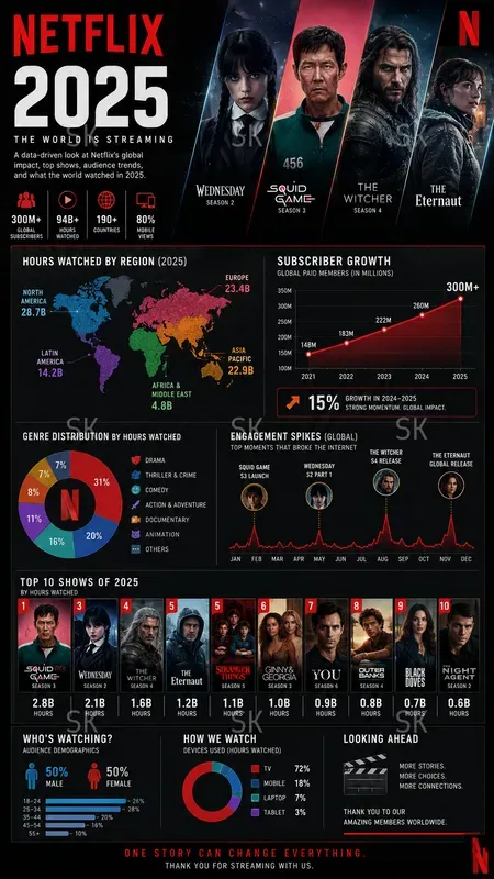 Iconic Entertainment Infographic Posters