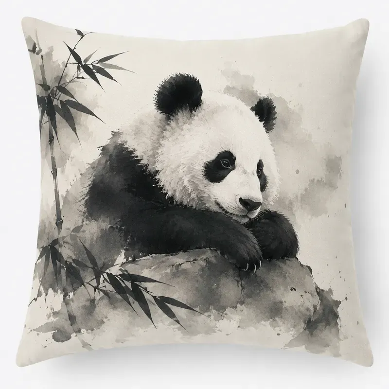 Ink Wash Pillow Design Generator