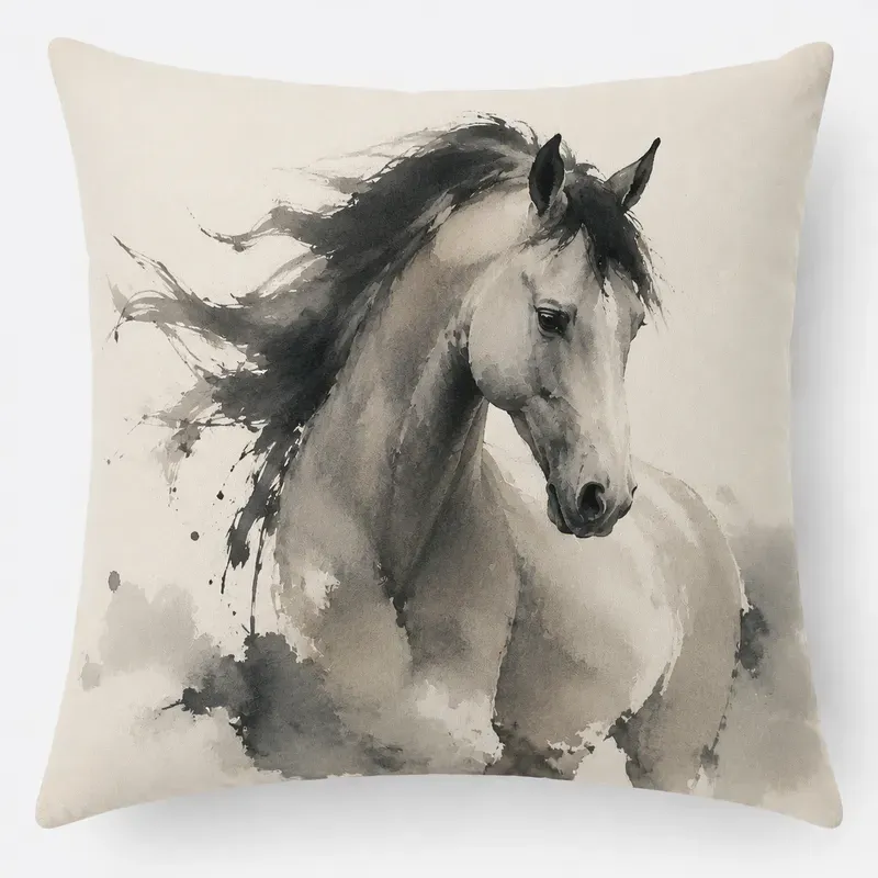 Ink Wash Pillow Design Generator