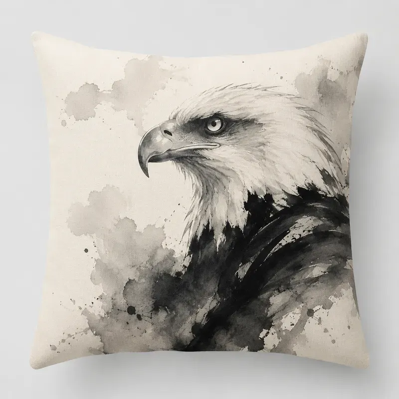 Ink Wash Pillow Design Generator