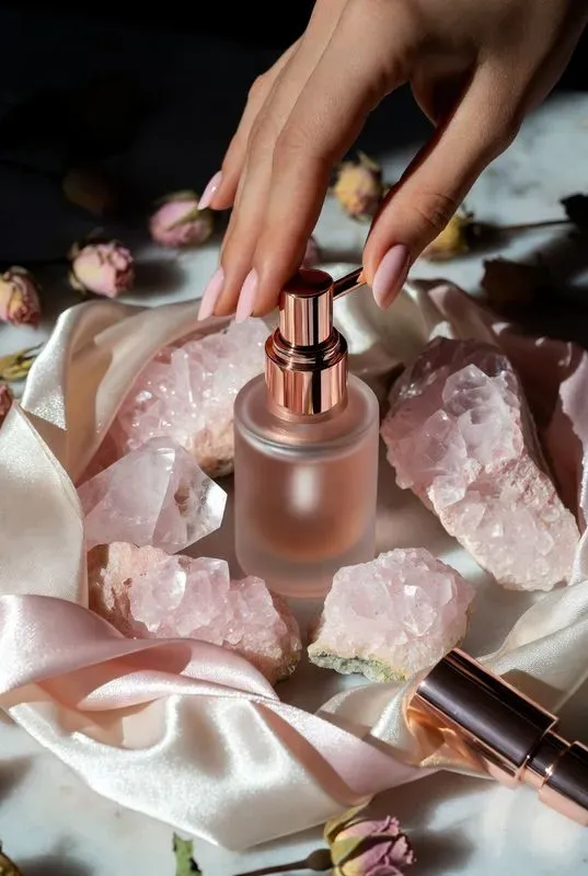 Organic Luxury Skincare Photography