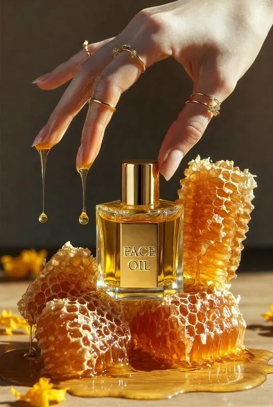 Organic Luxury Skincare Photography