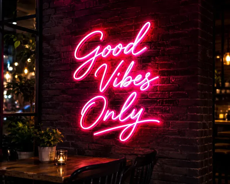 Neon Sign Mockup Generator