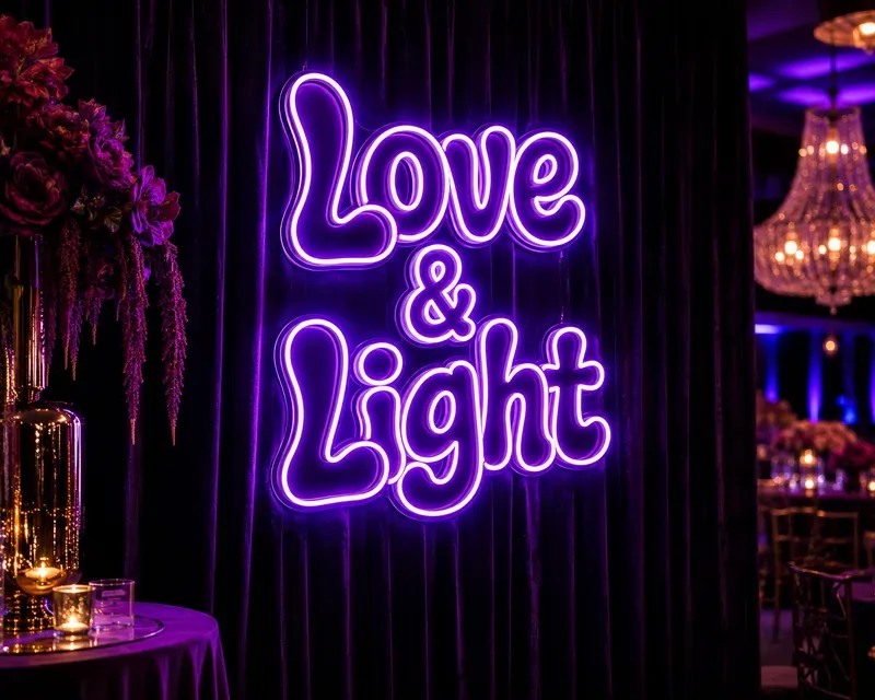 Neon Sign Mockup Generator