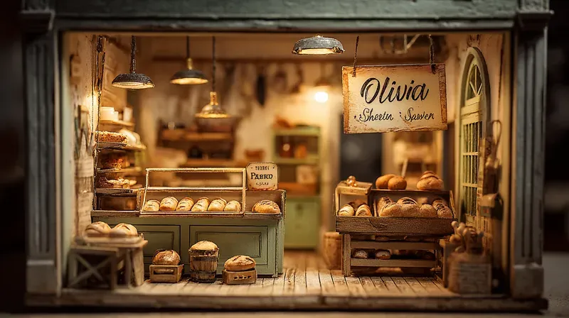 Miniature Profession Dioramas Of Us