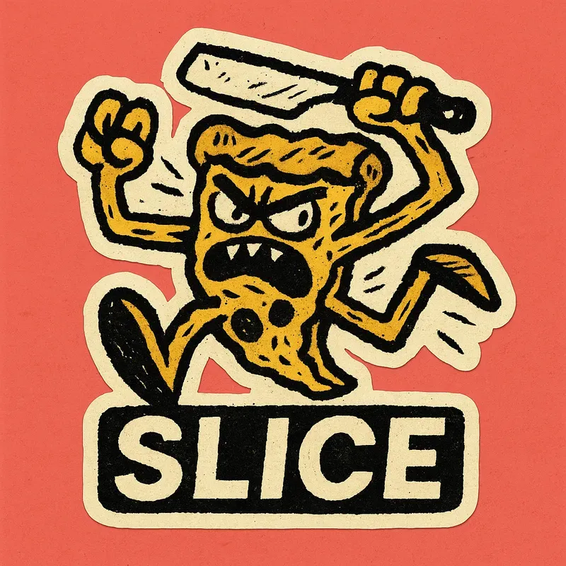 Diecut Raw Energy Doodle Stickers